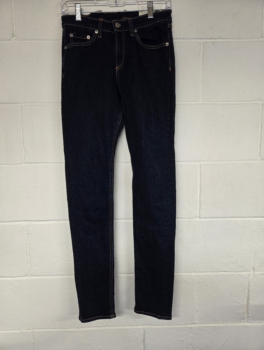rag & bone Women's Dark Blue Skinny Jeans